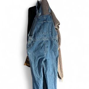 Zara Classic Blue Denim Overalls